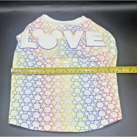 Disneyland Resort Love Spirit Jersey for Dogs Size S Small Pet Shirt Disney Park - Picture 6 of 9